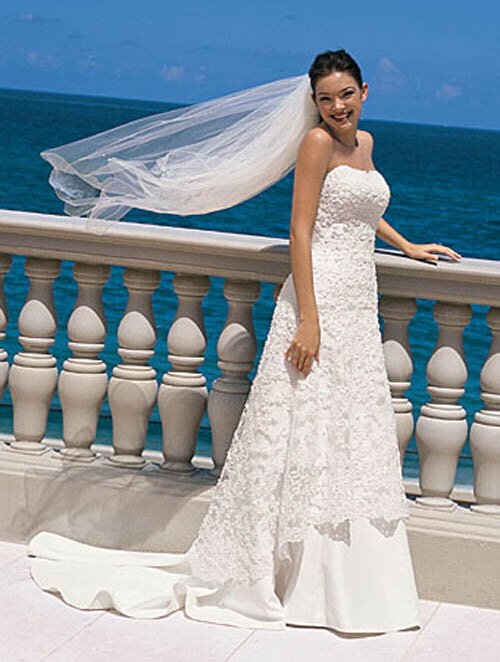Alfred Angelo beach wedding dresses Photo - 5