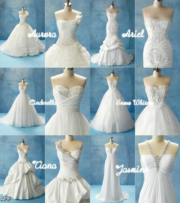 Disney Wedding Dresses 2016 Collection Fashion Dresses