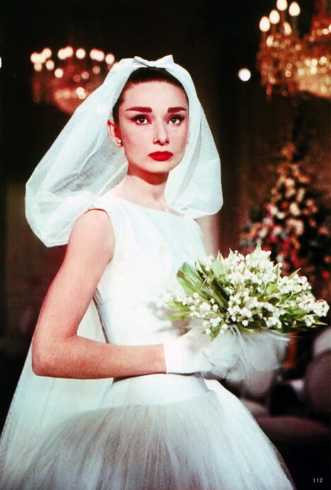 Audrey Hepburn wedding dresses funny face Photo - 8