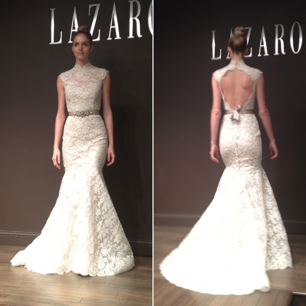 Lazaro Lace wedding dresses Photo - 10