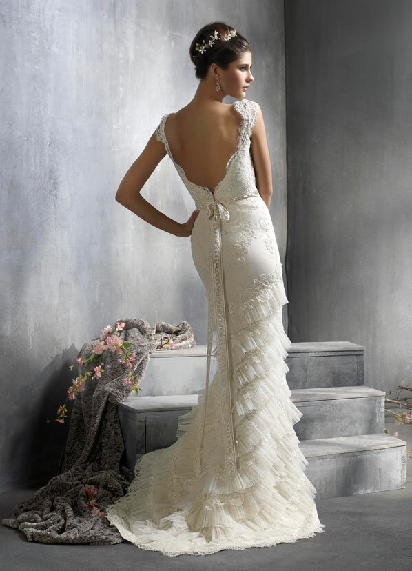 Lazaro Lace wedding dresses Photo - 1