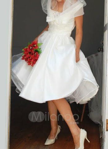 Retro plus size wedding dresses Photo - 10