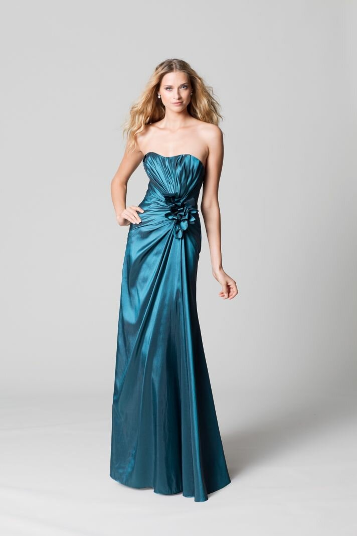 Teal dresses for wedding Photo - 4