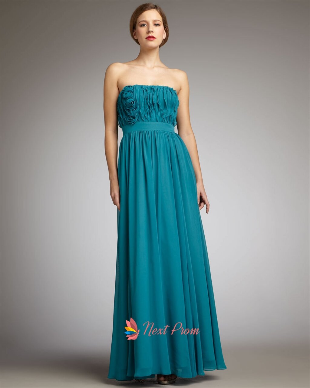 Teal dresses for wedding Photo - 7