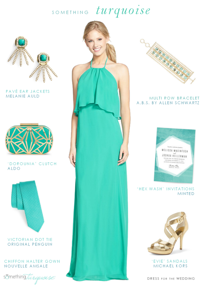 Turquoise dresses for weddings Photo - 10