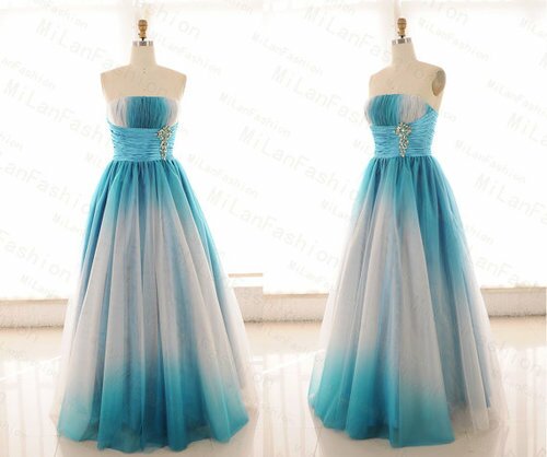 Turquoise dresses for weddings Photo - 4
