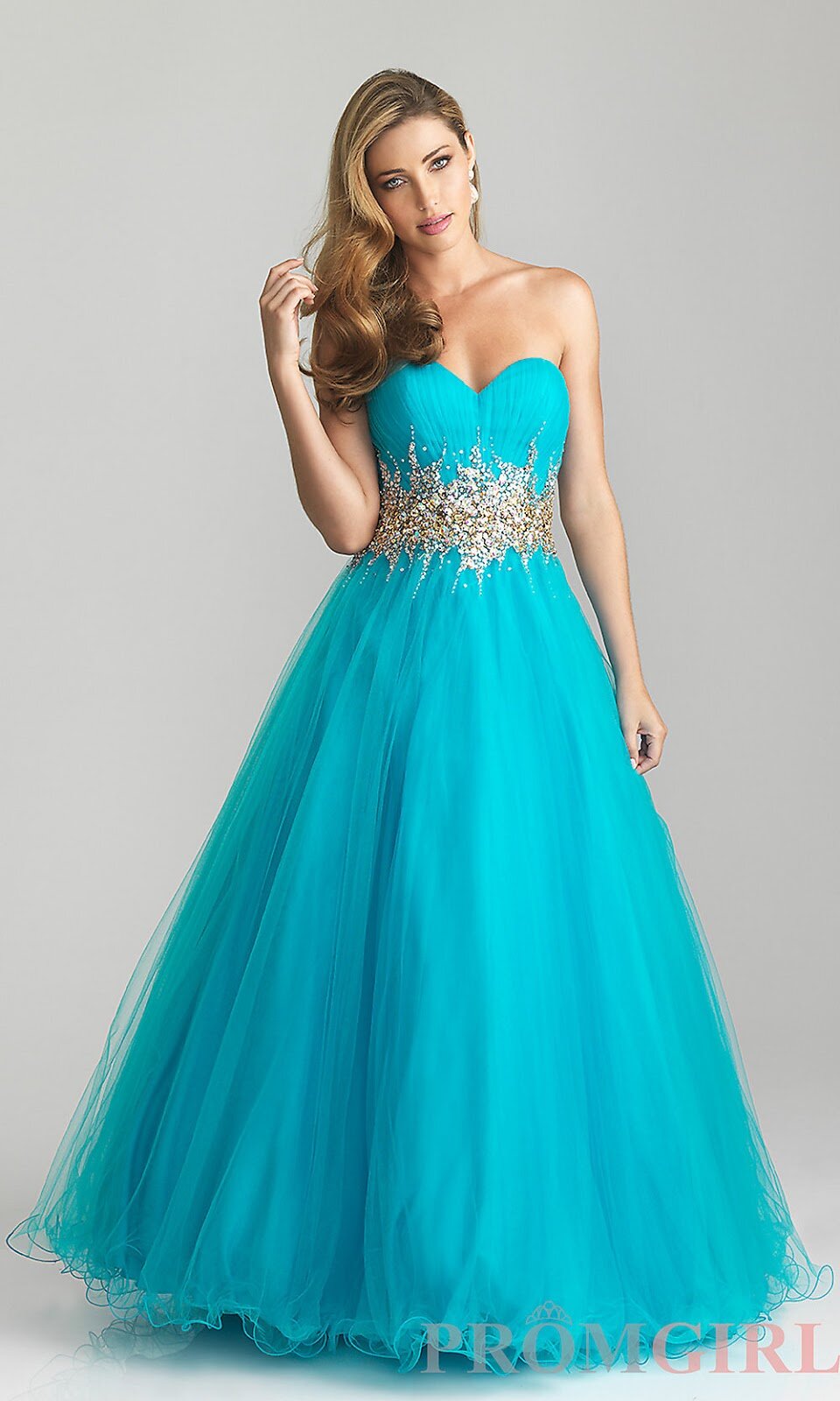Turquoise dresses for weddings Photo - 6