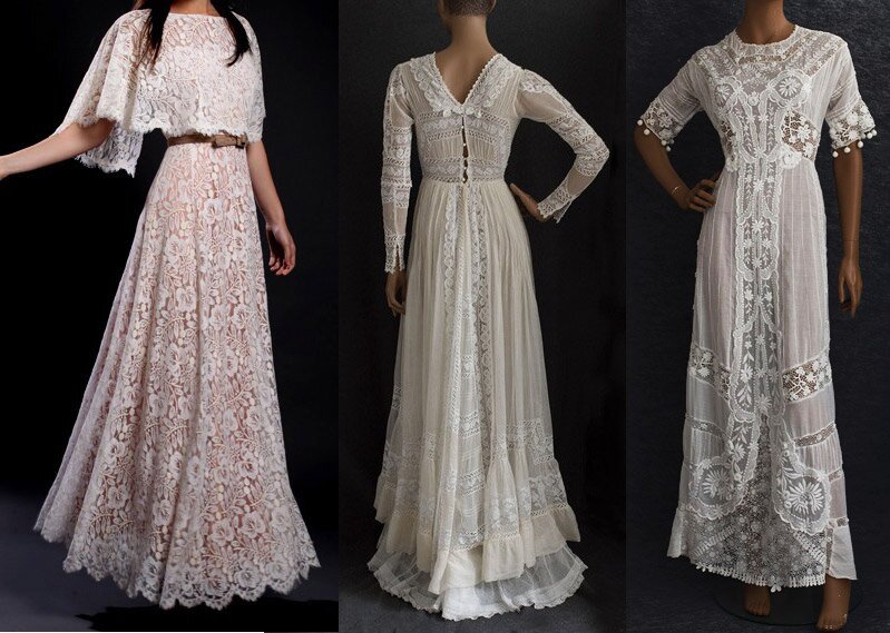 Vintage wedding dresses patterns Photo - 6