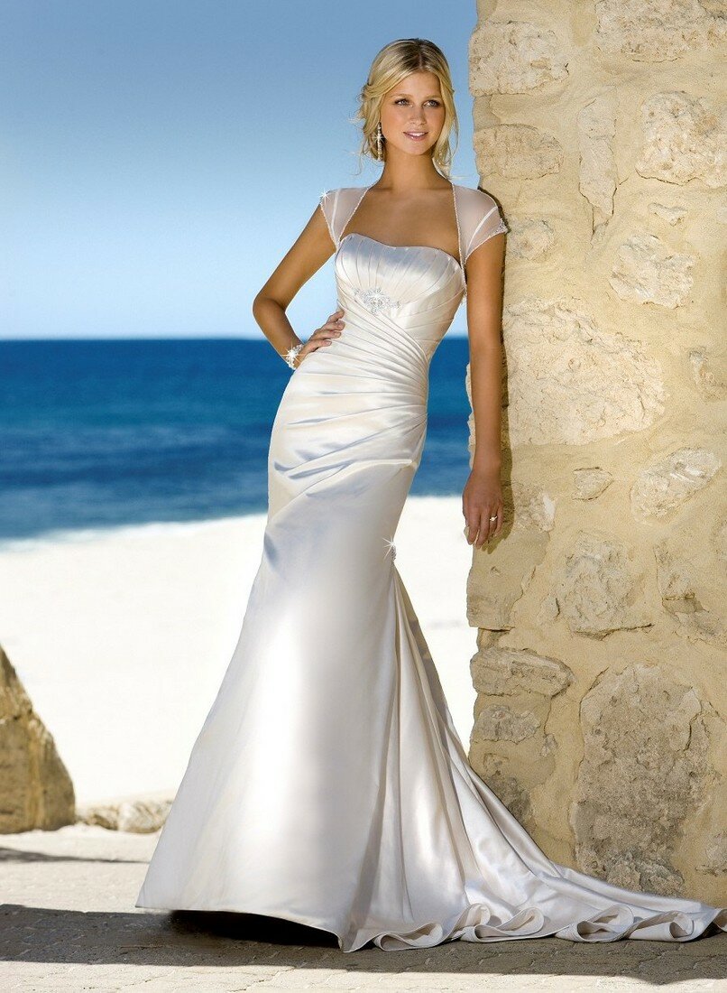 new beach wedding dress