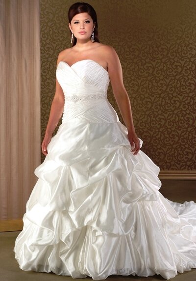 Wedding dresses for plus size brides Photo - 1