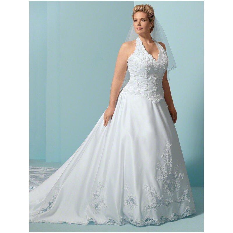 Wedding dresses plus size with sleeves Photo - 10