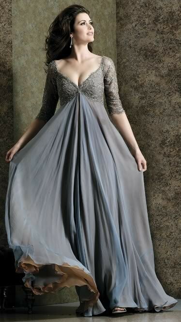 Wedding dresses plus size with sleeves Photo - 3