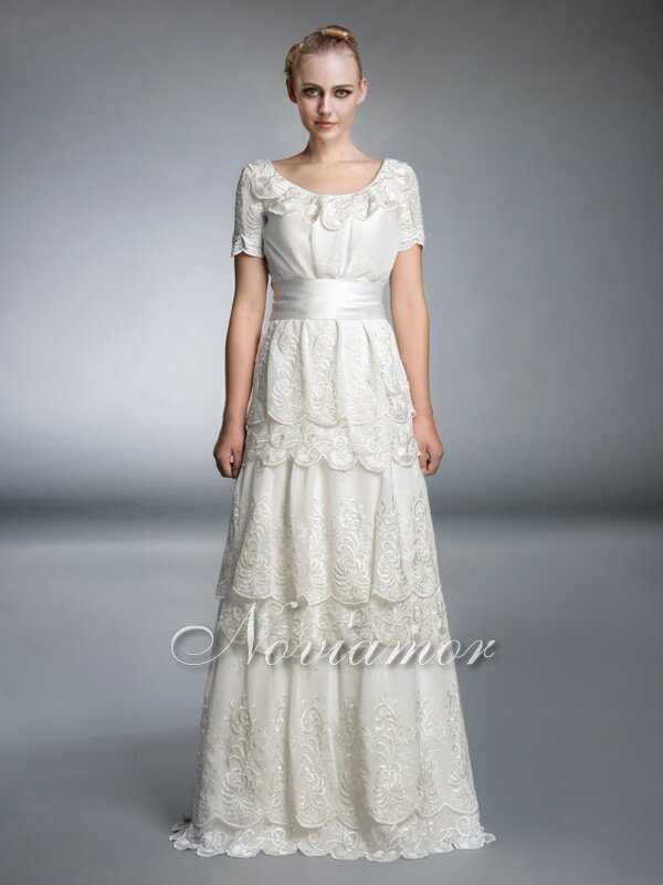 Wedding dresses with lace sleeves Photo - 8