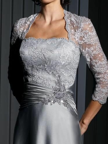 Wedding dresses with sleeves lace Photo - 8