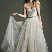 Wedding dresses with tulle skirt Photo - 1