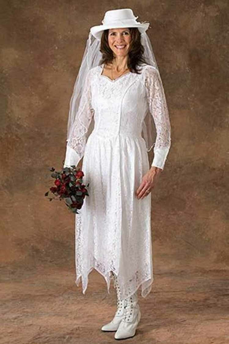 Western cowgirl wedding dresses Photo - 5