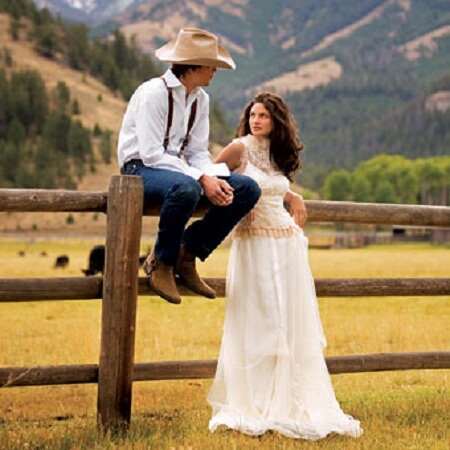 Western style wedding dresses on a budget Photo - 1