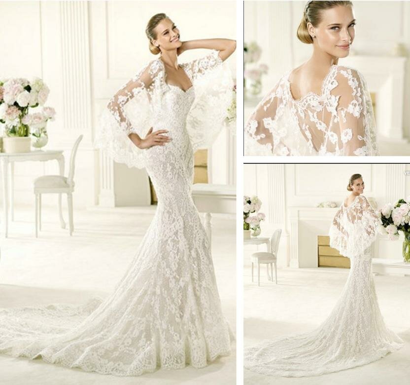 Long sleeve lace wedding dresses 2013 Photo - 3