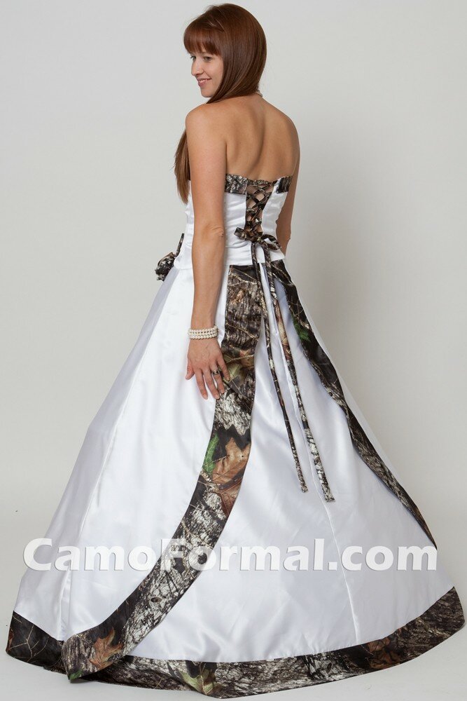 White And Camo Wedding Dresses Pictures Ideas Guide To Buying