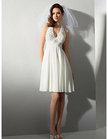 Affordable short wedding dresses Photo - 1