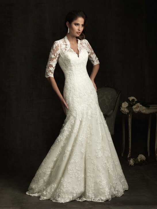 Allure lace wedding dresses Photo - 6