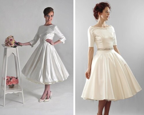 Audrey Hepburn inspired wedding dresses Photo - 5