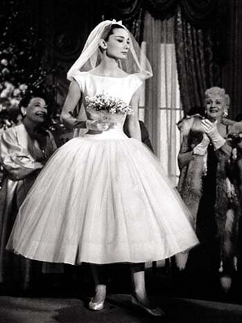Audrey Hepburn wedding dresses funny face Photo - 1