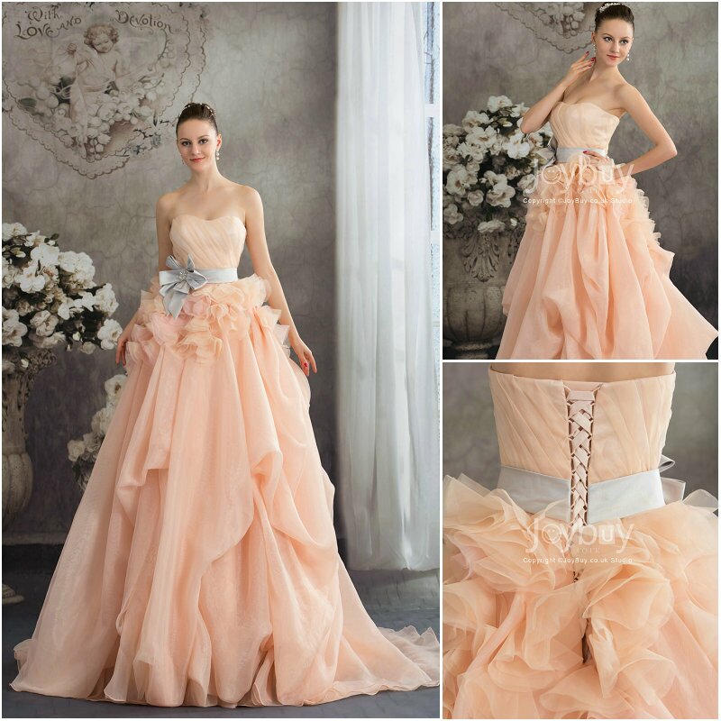 Coral dresses for weddings Photo - 3