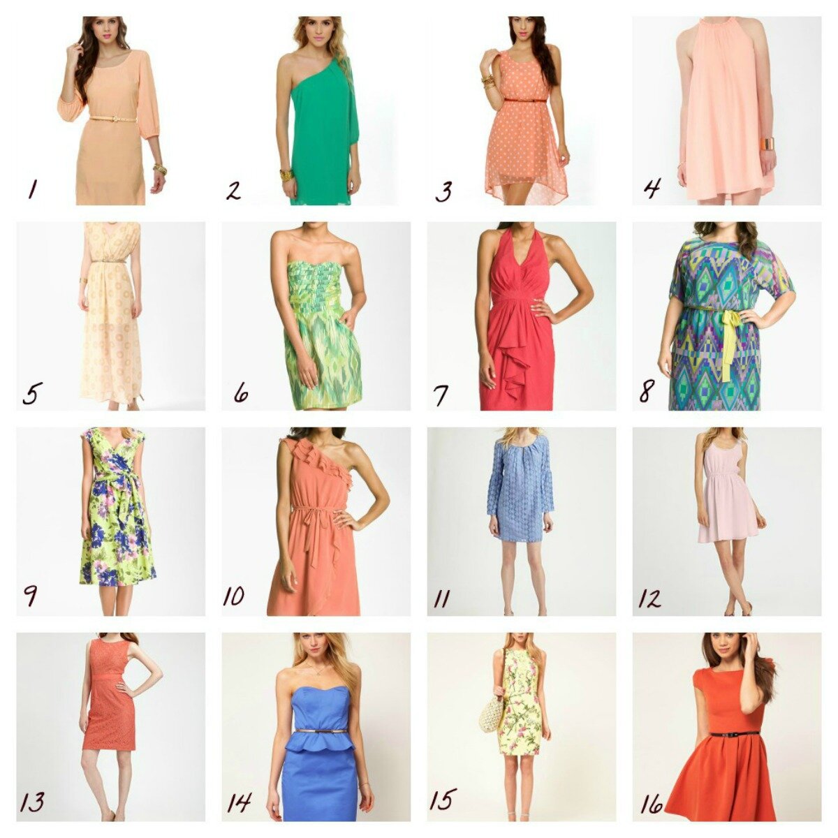 Spring dresses to wear to a wedding Photo - 1