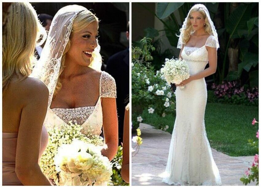 Tori Spelling wedding dresses Photo - 3