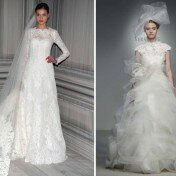 Vera Wang lace wedding dresses Photo - 1