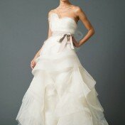 Vera Wang strapless wedding dresses Photo - 1
