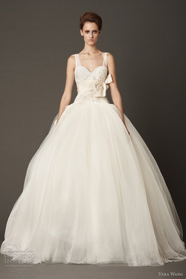 Vera Wang tulle wedding dresses Photo - 3