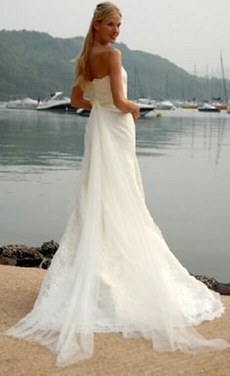 Wedding dresses for hawaiian beach wedding Photo - 9