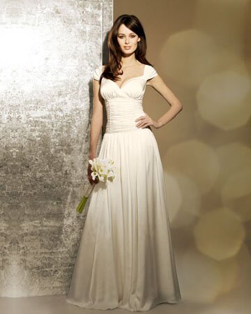 Wedding dresses for second marriage Photo - 3