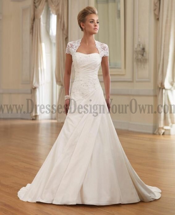 Wedding dresses for tall brides Photo - 3