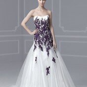 Wedding dresses with color in them Photo - 1