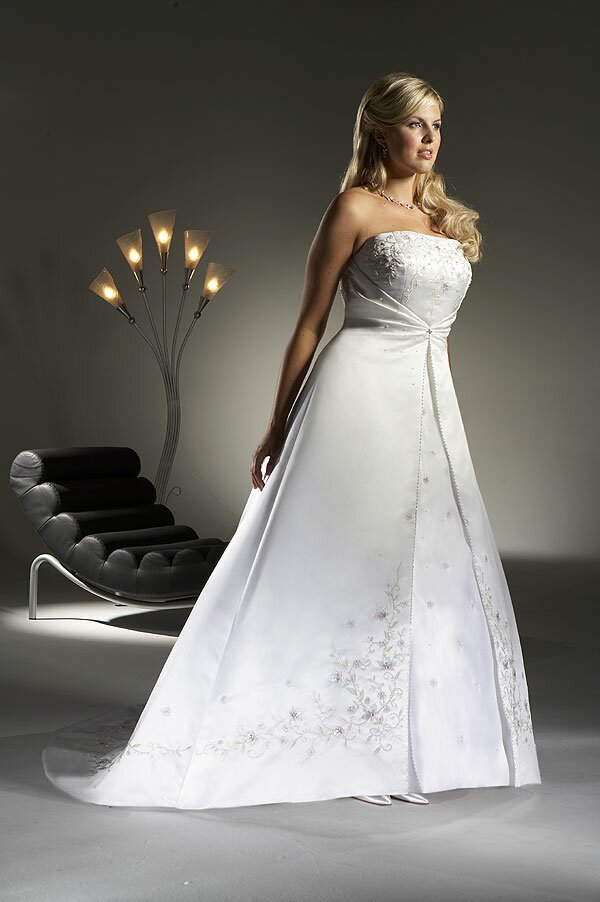 Wedding dresses with sleeves plus size Photo - 10