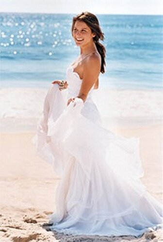 Wedding on the beach dresses Photo - 8