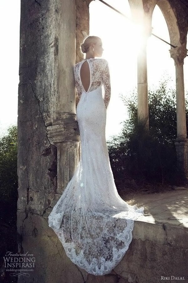 Long sleeve lace wedding dresses 2013 Photo - 4