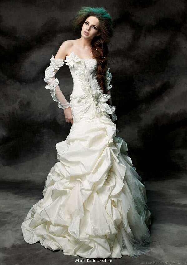 Wedding dress with long sleeve Photo - 1