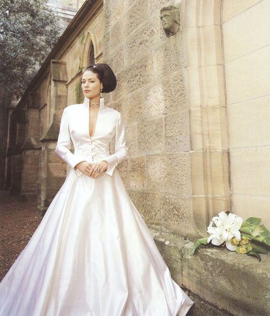 Wedding dress with long sleeve Photo - 9